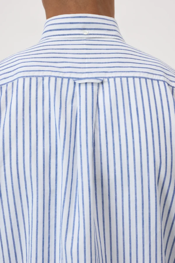 Cotton and linen blend shirt - Image 7