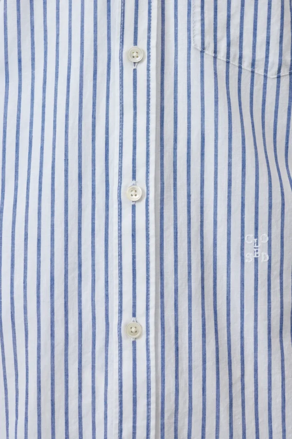 Cotton and linen blend shirt - Image 6