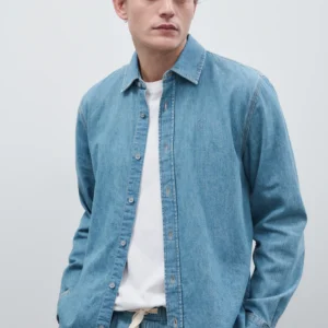 Denim shirt light blue