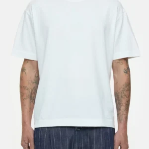 T-shirt made from pure organic cotton white