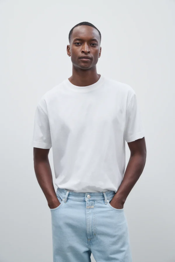 T-shirt made from pure organic cotton white - Image 2