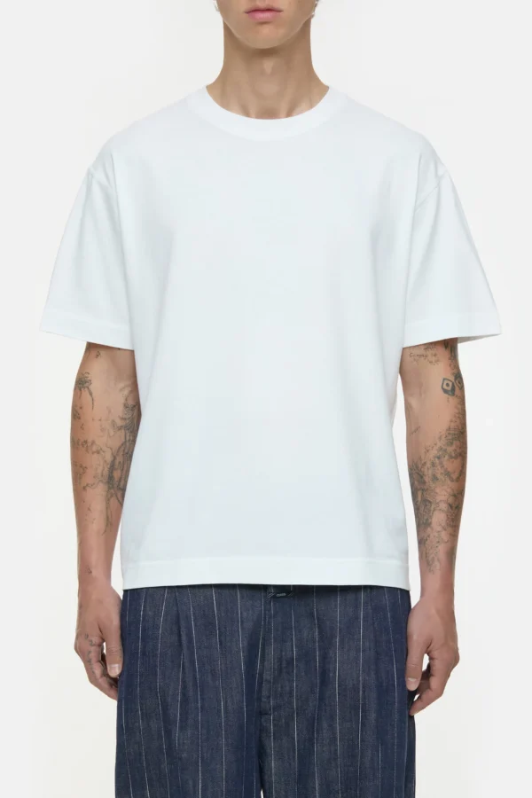 T-shirt made from pure organic cotton white