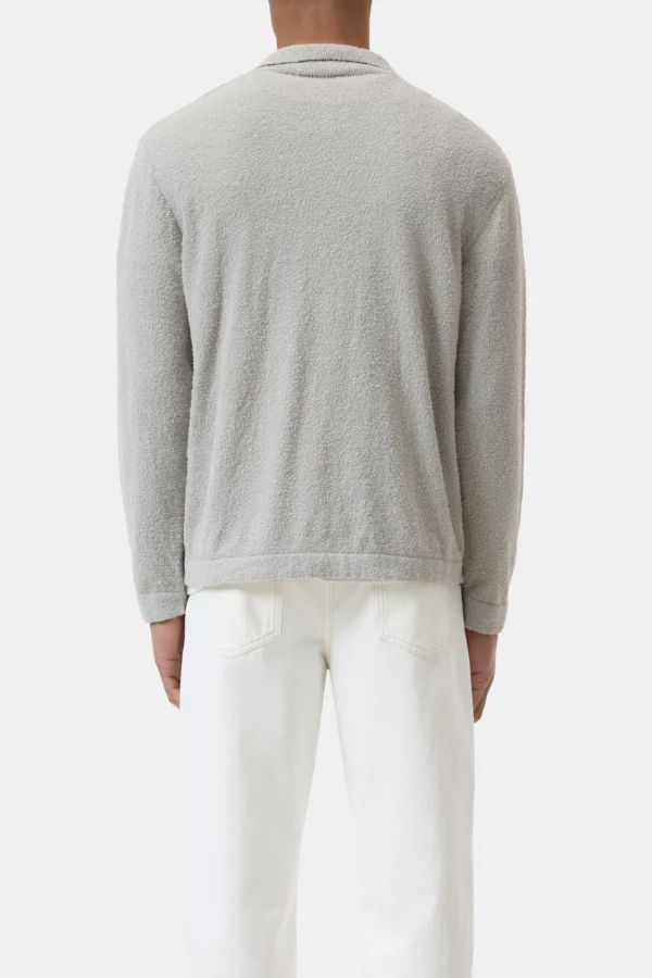 Cardigan made of cotton blend cloud grey - Image 6
