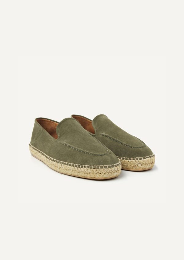 Mr Sanchez suede espadrilles kaki