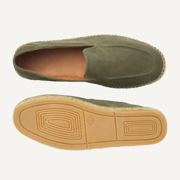 Mr Sanchez suede espadrilles kaki - Image 8