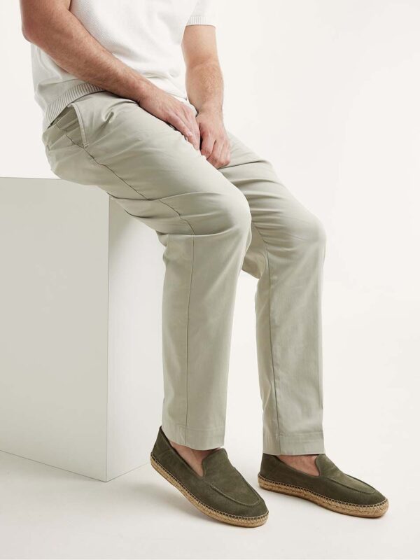 Mr Sanchez suede espadrilles kaki - Image 3