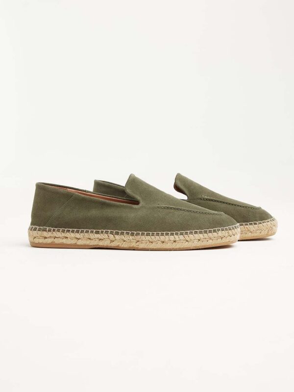 Mr Sanchez suede espadrilles kaki - Image 7