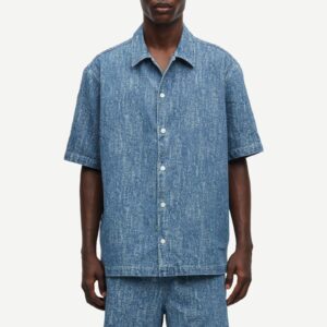 SAAYO X SHIRT 15240 washed denim