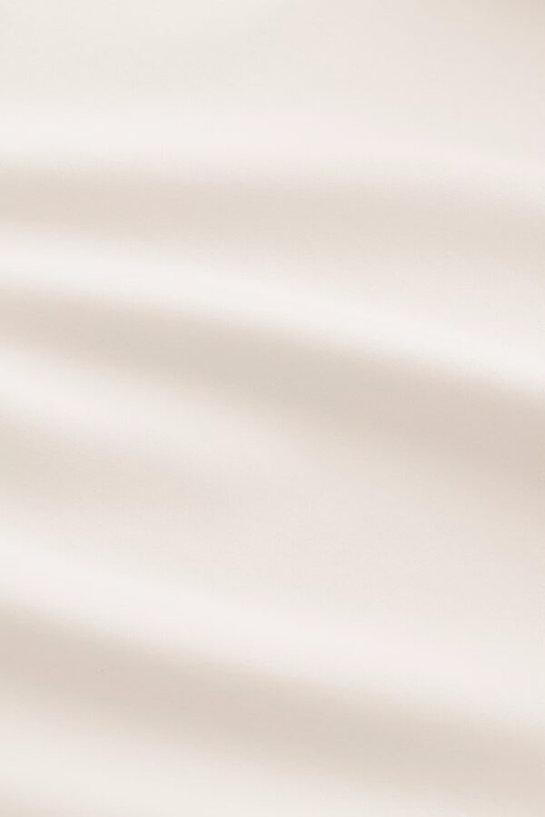 Paul Open Collar Organic Cotton Polo ivory - Image 5