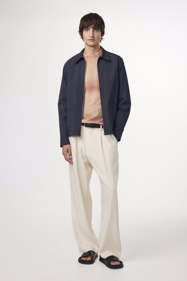Virgil Poplin Hybrid navy blue - Image 4
