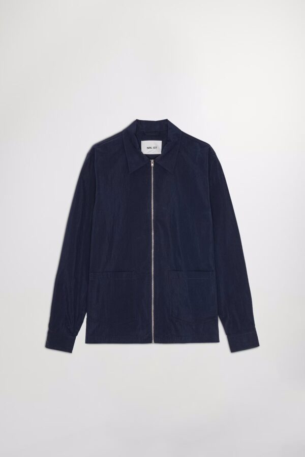 Virgil Poplin Hybrid navy blue - Image 5