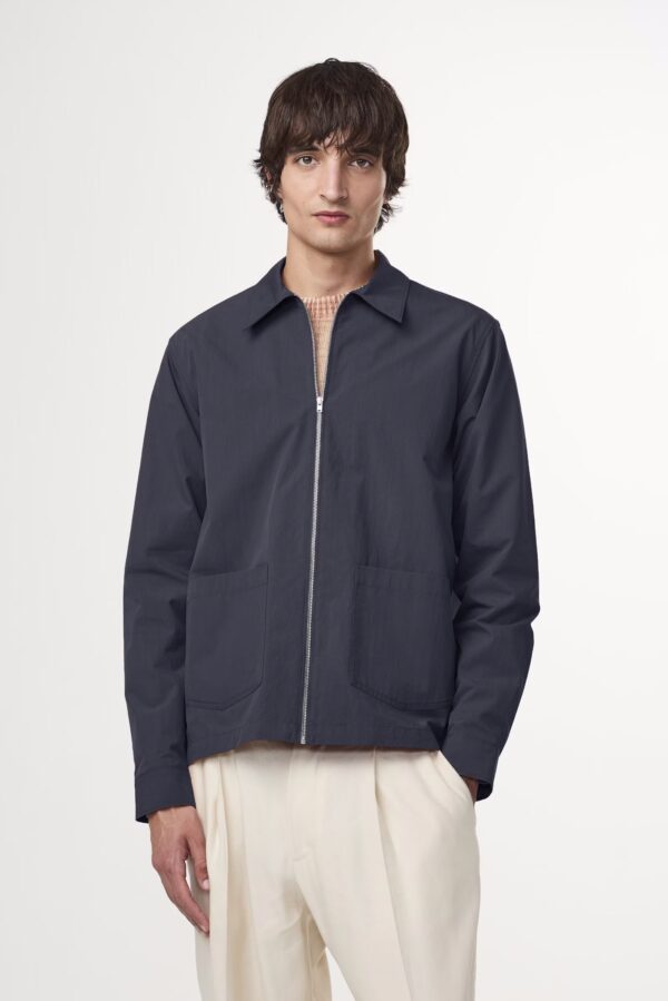 Virgil Poplin Hybrid navy blue